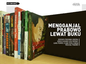 Mengganjal Prabowo Lewat Buku