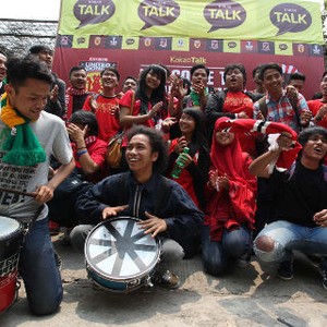 Antusiasme Fans Setan Merah Sambut Battle of RED