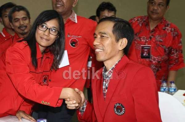 Jokowi Hadiri Pelantikan Boy Sadikin Sebagai Ketua DPD PDIP Jakarta