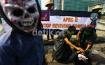 Demo APEC dan WTO di Bundaran HI