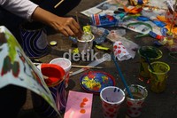 Workshop ruang publik tersebut guna memperkenalkan kesenian kepada siswa jelang Jakarta Binnale 2013 November mendatang dalam waktu 5 minggu di lima wilayah Jakarta.