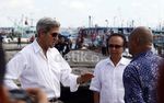 Menteri KKP Dampingi John Kerry di TPI Tj. Benoa