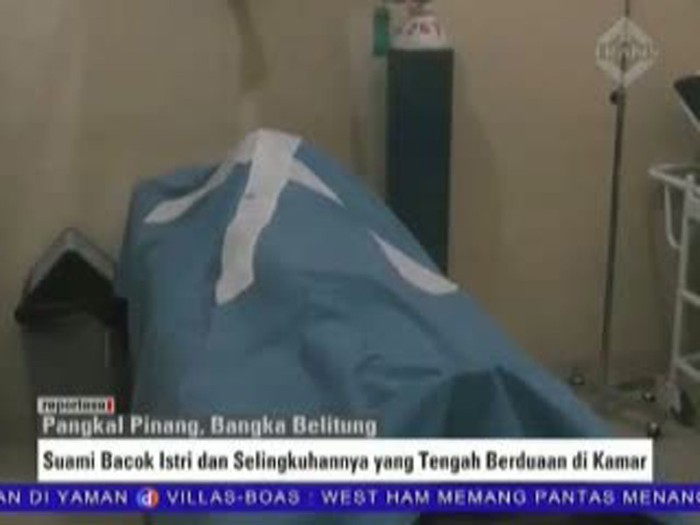 Terpergok Selingkuh, Suami Bacok Istri dan Selingkuhan Hingga Tewas