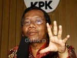 Mahfud MD Sambangi KPK Bahas Akil Mochtar