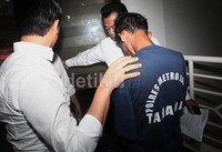 Akibat aksi siram air keras yang dilakukan oleh RN alias Tompel, belasan penumpang di PPD 213 jurusan Kampung Melayu- Grogol, mengalami luka bakar.