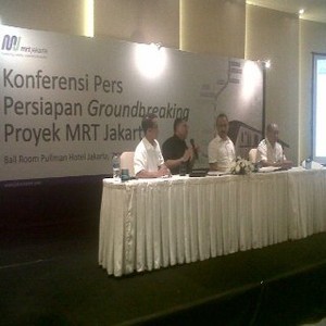 Proyek MRT Mulai Dibangun 10 Oktober 2013