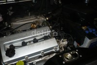 Mesin menggunakan mesin DOHC 16V, berkapasitas 1.597 cc.