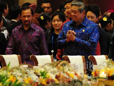 Presiden SBY Jamu Para Pemimpin APEC