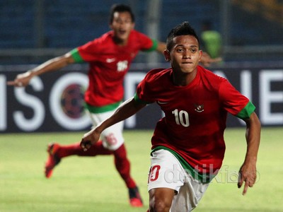 Indonesia Gilas Laos 4-0