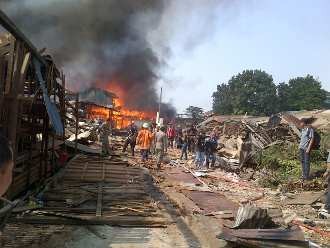 Kapolres: Api Muncul di Bedeng Jl Ngurah Rai Akibat Terik Matahari