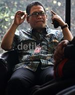 Wakil Bupati Lebak Amir Hamzah Diperiksa KPK