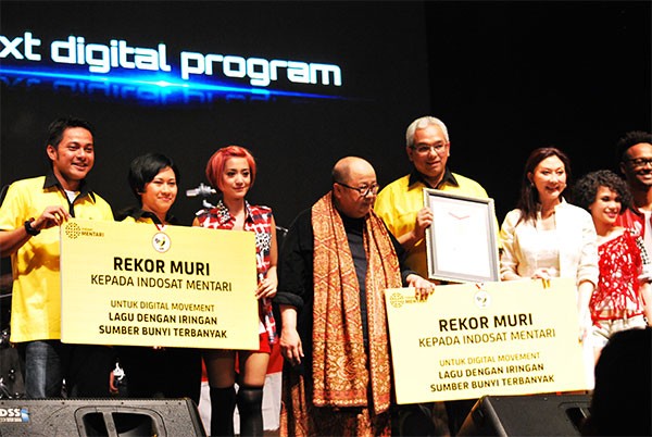 Digital Movement #Creativenation Mendapatkan Rekor MURI di Java Soulnation 2013