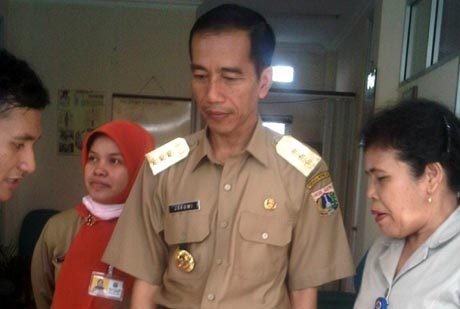 Jokowi Letakkan Batu Pertama Proyek MRT di Dukuh Atas