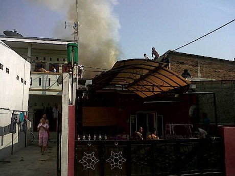 Ledakan Gas Picu Kebakaran Rumah di Cilincing