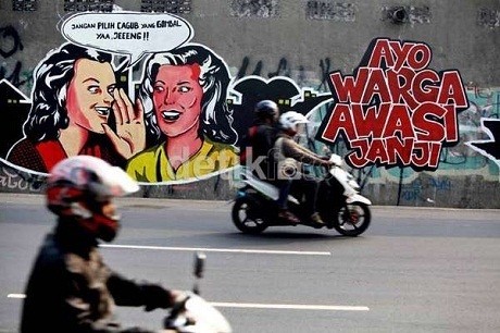 Didenda Terkait Tulisan Jogja Ora Didol, Arif Tak Kapok Buat Mural