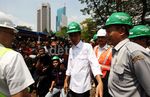 Jokowi Resmikan Pembangunan MRT