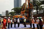 Jokowi Resmikan Pembangunan MRT