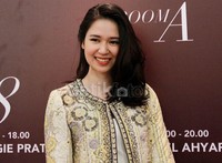 Ia tampak semakin cantik saat tersenyum sumringah. Asep/detikHOT.