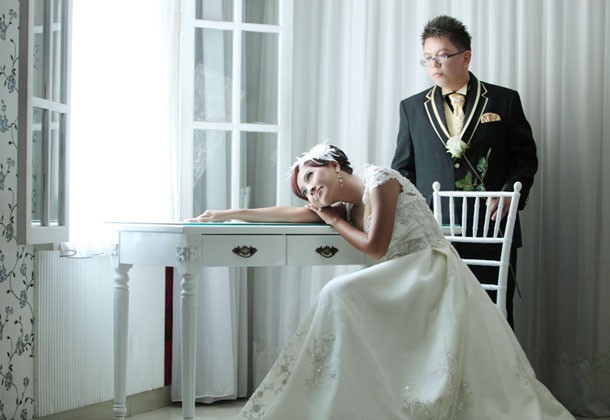 Christina & Samuel minimalis (dok. Wolipop)