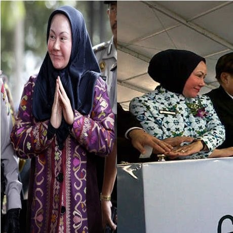 Saat Ratu Atut Tampil Polos Tanpa Perhiasan