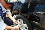 Dishub Kembali Kempesi Ban Kendaraan Bermotor