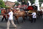 Kereta untuk Pernikahan Putri Sultan Dicoba