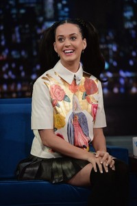 Dandanannya hari itu pun terlihat natural dan fresh. Theo Wargo/Getty Images/AFP.