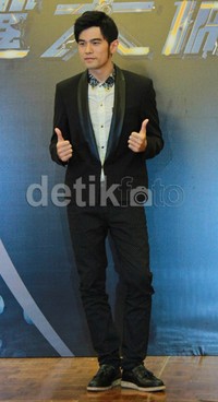 Jay Chou juga akan menghadirkan bintang tamu spesial di konser tunggalnya di Jakarta malam ini. Asep/detikHOT.