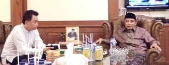 Dino Patti Djalal Sowan ke Ketua PBNU