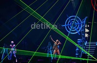 Konser 'Opus Jay 2013 World Tour' sukses di gelar di Mata Elang International Stadium (MEIS), Ancol, Jakarta Utara, Sabtu (12/10/13) malam.