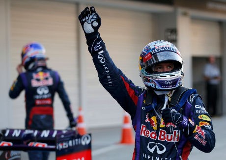 Kemenangan Kelima Beruntun, Vettel Kian Dekat ke Titel Juara