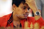 Ekspresi GM Susanto Saat Bertanding