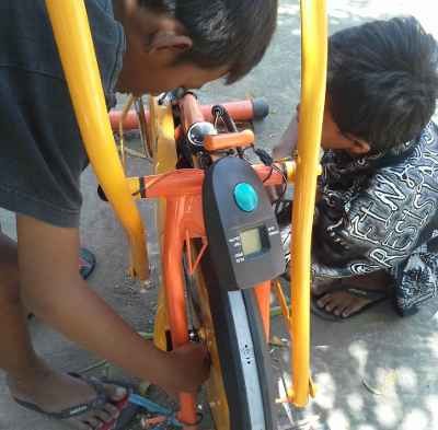 2 Hari Diresmikan Fasilitas Alat Fitnes di Taman Nginden Intan Rusak dan Dicuri