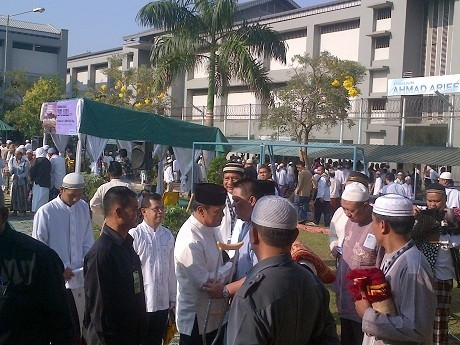 Tahanan di Rutan Cipinang Potong 8 Sapi dan 8 Kambing