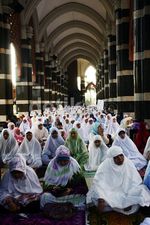 Salat Idul Adha di Masjid Kubah Mas
