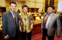 Hadir Ketua PPATK Muhammad Yusuf. Komisioner PPATK Logan Siagian meminta rapat dilaksanakan tertutup karena pembahasan menyangkut pribadi seseorang.