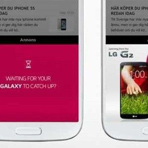 LG Ejek Galaxy S4, iPhone & HTC One