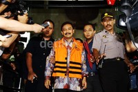 Andi keluar Gedung KPK, Jakarta, sekitar pukul 16.00 WIB. Lamhot Aritonang/detikFoto.