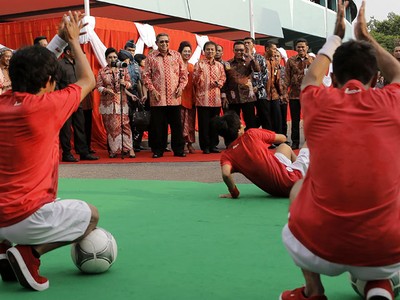 SBY Hadiri Haornas di Yogyakarta