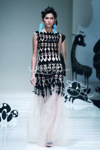 Jakarta, Indonesia - 08 Oktober 2013. Mel Ahyar Les Marionnettes IPMI Trend Show 2014 at Sceeno Exhibition Hall Lt.3. Gandaria City. Jakarta. [Foto: Mohammad Abduh/Wolipop]