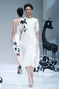 Jakarta, Indonesia - 08 Oktober 2013. Mel Ahyar Les Marionnettes IPMI Trend Show 2014 at Sceeno Exhibition Hall Lt.3. Gandaria City. Jakarta. [Foto: Mohammad Abduh/Wolipop]