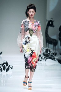 Jakarta, Indonesia - 08 Oktober 2013. Mel Ahyar Les Marionnettes IPMI Trend Show 2014 at Sceeno Exhibition Hall Lt.3. Gandaria City. Jakarta. [Foto: Mohammad Abduh/Wolipop]