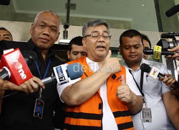 Selama di Singapura, Akil Mochtar Menginap di Hotel JW Marriott