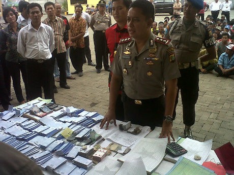 Para Penjudi Togel di Tanjung Priok Ditangkap Polisi