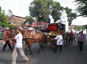 12 Kereta dan 68 Kuda Disiapkan untuk Royal Wedding Keraton Yogya