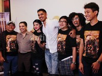 Jumpa pers film 'Bangkit Dari Lumpur' di kawasan Sarinah, Thamrin, Jakarta Pusat, Kamis (17/10/2013). Asep/detikHOT.