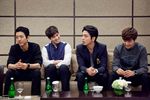 Suasana Jumpa Pers CNBlue di Jakarta