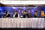 Suasana Jumpa Pers CNBlue di Jakarta