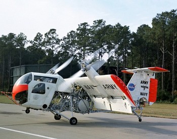     Pesawat bernama Vertol VZ-1 ini punya desain yang nyeleneh. (kredit foto: barcroft media)