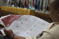Ini dia contoh surat suara Pemilu 2014.